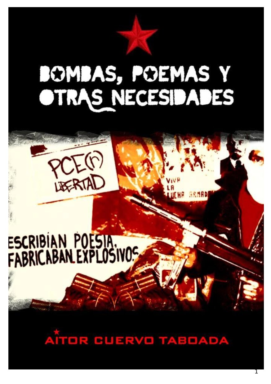 Bombas, poemas y otras necesidades